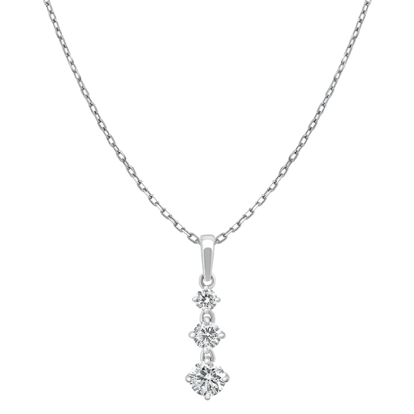 Sol et Terre Graduating Trilogy Pendant Necklace