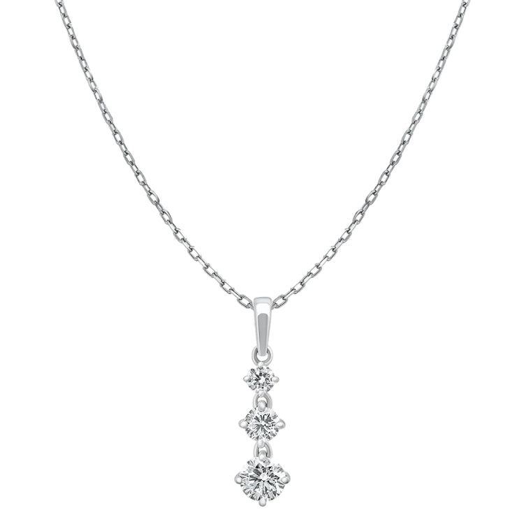 Sol et Terre Graduating Trilogy Pendant Necklace