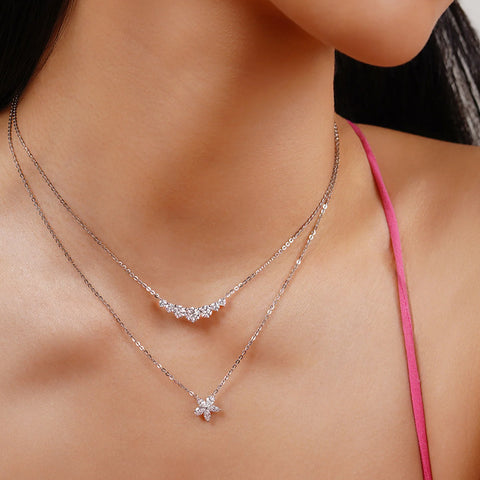 Sol et Terre Fleur Diamond Necklace