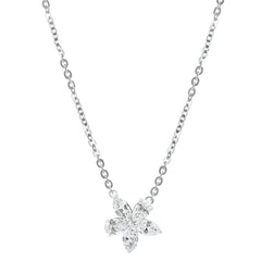 Sol et Terre Fleur Diamond Necklace