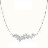 Fleur Garden Diamond Pendant Necklace
