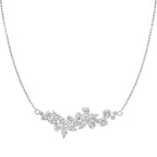 Sol et Terre Fleur Garden Diamond Pendant Necklace