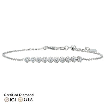 Sol et Terre Mini Daily Diamond Bracelet