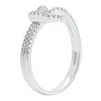 Sol et Terre Tied Diamond Rings
