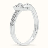Tied Diamond Rings