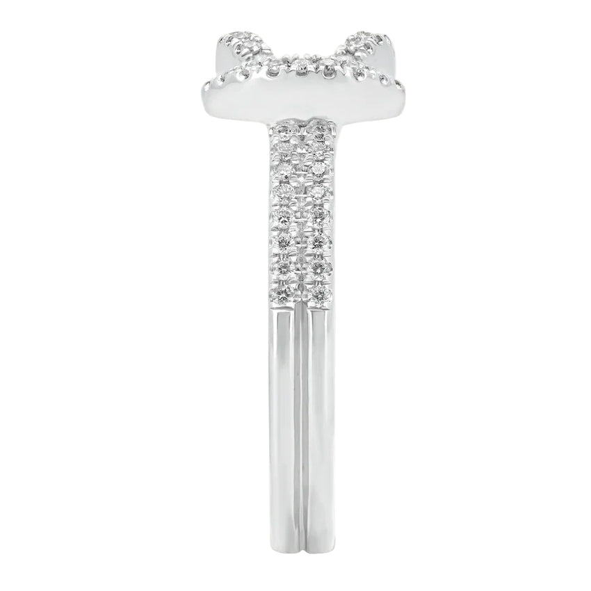 Sol et Terre Tied Diamond Rings