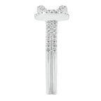 Sol et Terre Tied Diamond Rings