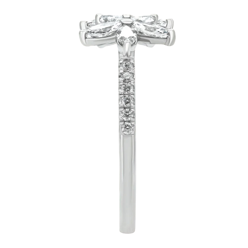 Sol et Terre Duo Floral Ring