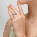 Sol et Terre Duo Floral Ring