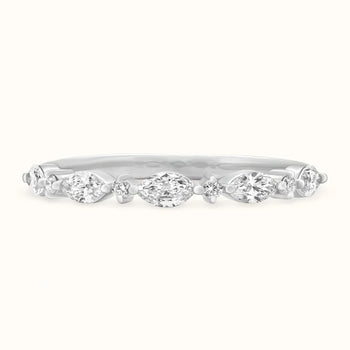 Marquise and Dot Ring