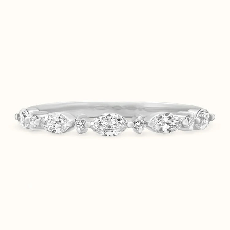 Marquise and Dot Ring