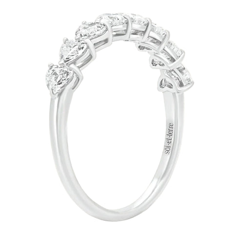 Sol et Terre Heart Listring Ring