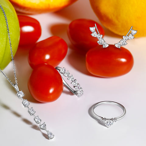 Sol et Terre Heart Listring Ring