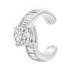 Sol et Terre Pear Crossed Ear Cuff