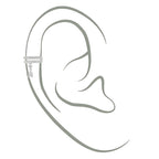 Sol et Terre Ear Cuff with Drop Pear