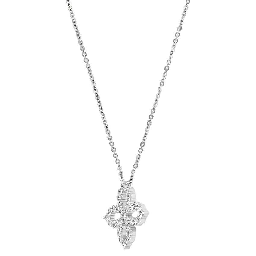 Sol et Terre Clover Diamond Pendant