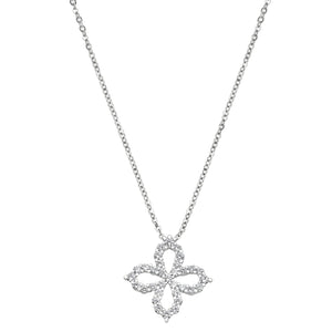 Sol et Terre Clover Diamond Pendant