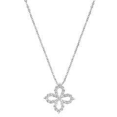Sol et Terre Clover Diamond Pendant