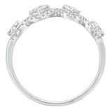 Sol et Terre Mix Cut With Halo Ring