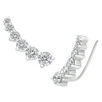 Sol et Terre Crawler Diamond Earrings