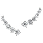 Sol et Terre Crawler Diamond Earrings