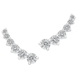 Sol et Terre Crawler Diamond Earrings