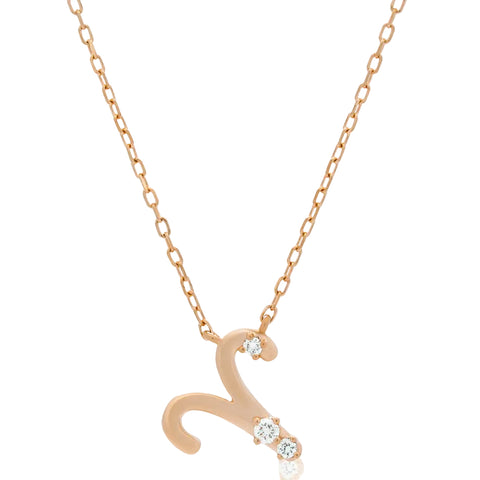 Sol et Terre Zodiac Aries Pendant Necklace