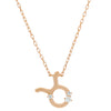Sol et Terre Zodiac Taurus Pendant Necklace