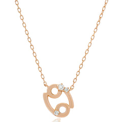 Sol et Terre Zodiac Cancer Necklace