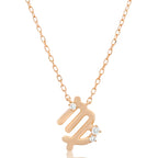 Sol et Terre Zodiac Virgo Necklace