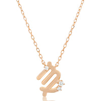 Sol et Terre Zodiac Virgo Necklace
