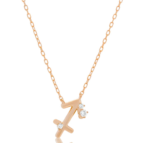 Sol et Terre Zodiac Pendant Sagittarius Necklace