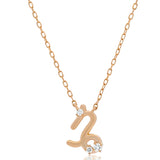 Sol et Terre Zodiac Pendant Capricorn Necklace