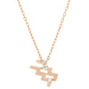 Sol et Terre Zodiac Pendant Aquarius Necklace
