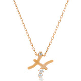 Sol et Terre Zodiac Pendant Pisces Necklace