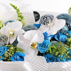 Sapphire Orchid Bouquet