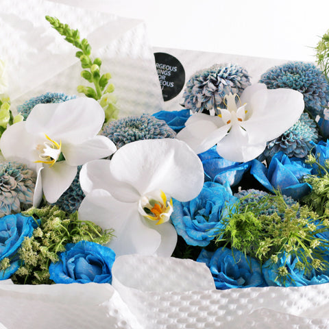 Sapphire Orchid Bouquet