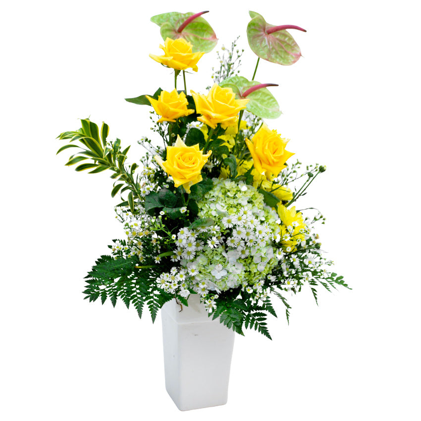 Serene & Shine in Vase