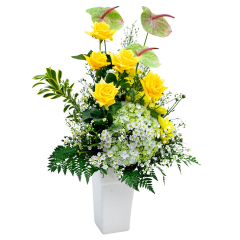 Serene & Shine in Vase