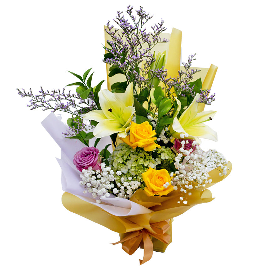 Shiny Lily Bouquet