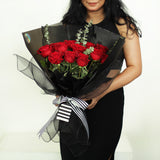 Signature Midnight Kiss Bouquet - Deluxe