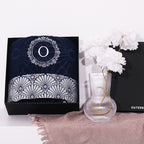 Single Set Sunny Bloom Navy Towel