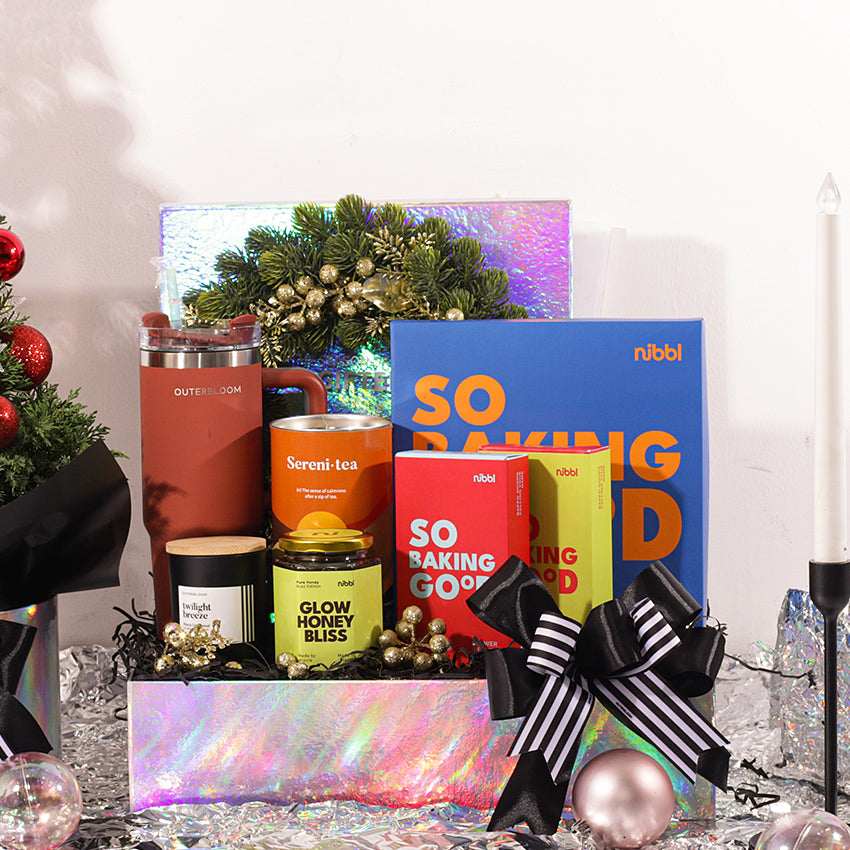 SIGNATURE CHRISTMAS HOLO SPARKLE HAMPERS