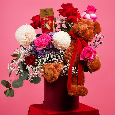 Teddy Amore Bloom Box