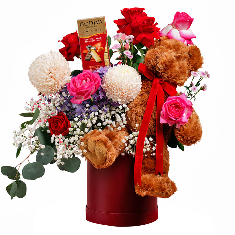 Teddy Amore Bloom Box