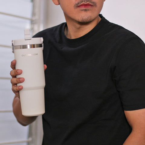 Outerbloom Personalized Tumbler Titan Faded Gray - 900 mL