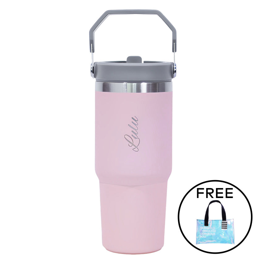Outerbloom Personalized Tumbler Titan Cotton Pink - 500 mL