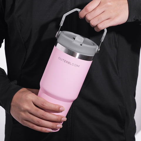Outerbloom Personalized Tumbler Titan Cotton Pink - 500 mL