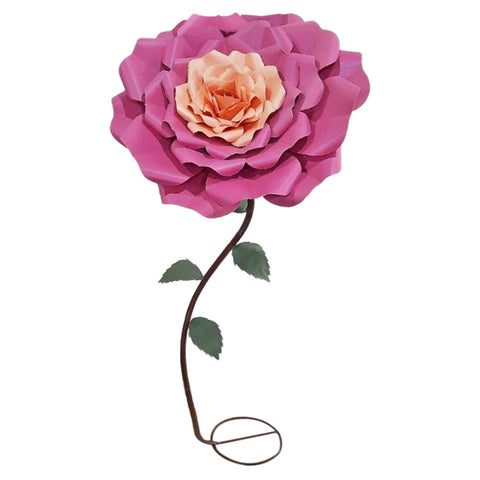 Violet Glow Standing Giant Flower