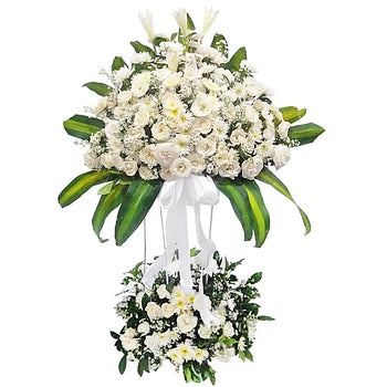 Gambar White Floristique Jenis Standing Flower